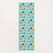 Funny Cats at Yoga Yogamatte (Rückseite)