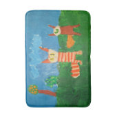 Funny Cats Badematte (Vorderseite Vertikal)