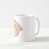 Funny Cats Breed Mandala Head Geschenkideen Kaffeetasse (VorderseiteRechts)