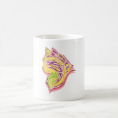 Funny Cats Breed Mandala Head Geschenkideen Kaffeetasse (Mittel)