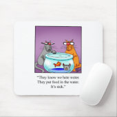 Funny Cats Cartoon Geschenk! Mousepad (Mit Mouse)