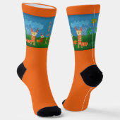 Funny Cats Crew Socken (Gewinkelt)