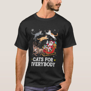 Funny Cats für alle Weihnachten Funny Weihnachten T-Shirt