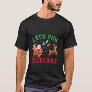 Funny Cats für alle Weihnachten Weihnachten Weihna T-Shirt