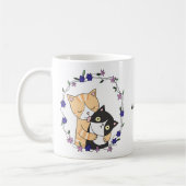 Funny Cats Ginger Katze Tuxedo niedliche Katze Kaffeetasse (Links)