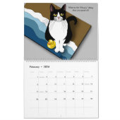 Funny Cats Humour Calendar 2026 Kalender (Feb 2026)