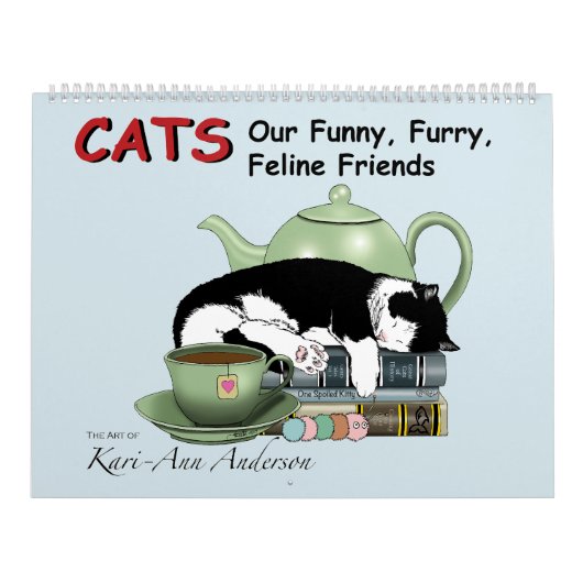 Funny Cats Humour Calendar 2026 Kalender (Titelbild)
