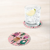 Funny Cats in Ugly Christmas Sweaters Untersetzer (Vor Ort)