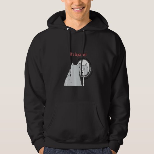 Funny Cats Meme Chonk Cat Hoodie (Vorderseite)