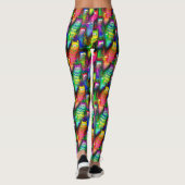 Funny Cats Muster-54578 Leggings (Rückseite)