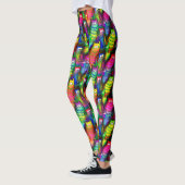 Funny Cats Muster-54578 Leggings (Links)