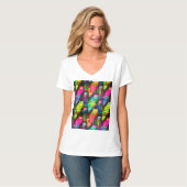 Funny Cats Muster-54578 T-Shirt (Vorderseite Vollansicht)