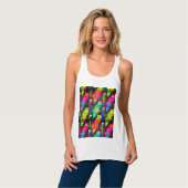 Funny Cats Muster-54578 Tank Top (Vorderseite Vollansicht)