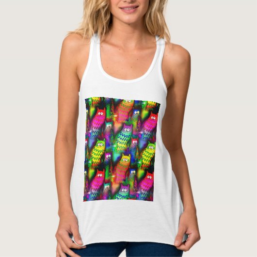 Funny Cats Muster-54578 Tank Top (Vorderseite)