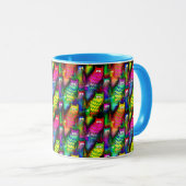 Funny Cats Muster-54578 Tasse (VorderseiteRechts)