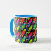 Funny Cats Muster-54578 Tasse (Vorderseite Links)