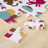 Funny Cats Muster Puzzle (Seite)