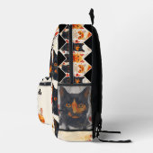 Funny Cats Niedlich Retro Chat Lover Bedruckter Rucksack (Rechts)