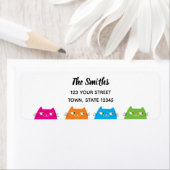 Funny Cats Rücksendeadresse (Insitu)