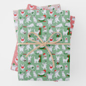 Funny Cats Weihnachten Geschenkpapier Set (Beispiel)