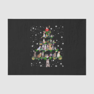 Funny Cats Weihnachtsbaum T-Shirt Dekor Seidenpapier