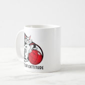 Funny Cattitude Cat Kaffeetasse (Vorderseite Links)