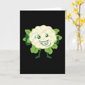 Funny Cauliflower Karte (Gelbe Blume)