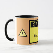 Funny Caution Future Doctor at Work Tasse (Links)