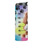 Funny Cavalier King Charles Dog Thermosbecher (Nach links gedreht)