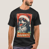 Funny Cavalier King Charles Spaniel Christmas Naug T-Shirt (Vorderseite)