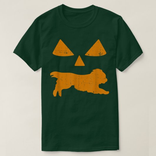 Funny Cavalier King Charles Spaniel Halloween Pump T-Shirt (Design vorne)