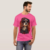 Funny Cavalier King Charles Spaniel Niedlicher Rap T-Shirt (Vorne ganz)