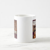 Funny Caveman Autor "Meet The Author" Kaffeetasse (Mittel)