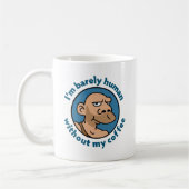 Funny Caveman Kaffeetasse (Links)