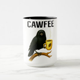 Funny Cawfee Tasse für Vogelliebhaber | Novelty Cr