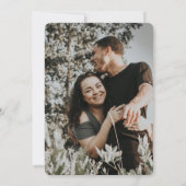 Funny Celebration Libatations Foto Hochzeit Save The Date (Rückseite)