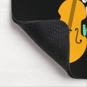 Funny Cello Player Dont Mess With The Cellist  Mousepad (Ecke)