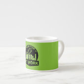 Funny Certified Auditor Gift Espressotasse (Vorderseite Rechts)