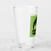 Funny Certified Auditor Gift Glas (Rechts)
