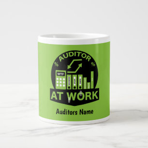 Funny Certified Auditor Gift Jumbo-Tasse