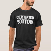 Funny Certified Bottom Pullover Hoodie (Vorderseite)