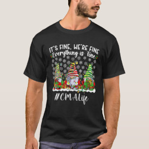 Funny Certified Medical Assistant Christmas CMA Xm T-Shirt