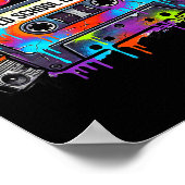 Funny Cette Graffiti 80s 90s Raised On Old School Poster (Ecke)