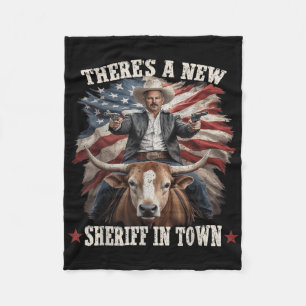 Funny Chad Bianco Cowboy Bianco Für California Gov Fleecedecke