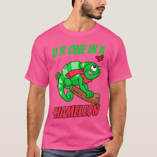 Funny Chameleon Sprichwort Du Bist Einer aus Chame T-Shirt