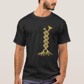 Funny Chanterelle Mushroom is My DNA Mycology Fung T-Shirt (Vorderseite)