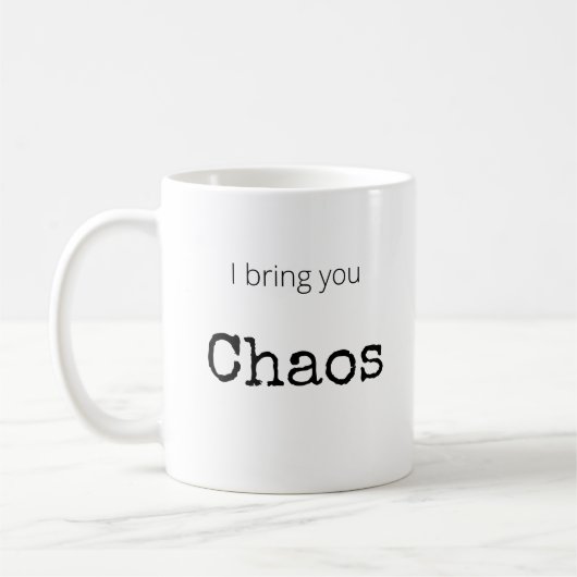 Funny Chaos Tasse (Links)