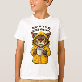 Funny Chat und Kaffee T-Shirt