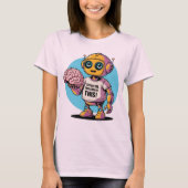 🤖 Funny Chatbot Ai Spaß Human You vergessen Brain T-Shirt (Vorderseite)