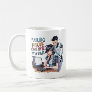 Funny Chatbot Companion Ai Memes fallen in Liebe T Kaffeetasse